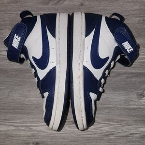 Nike Kids Blue and White Sneakers